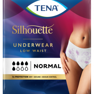 Tena silhouette normal blanc - lage taille
