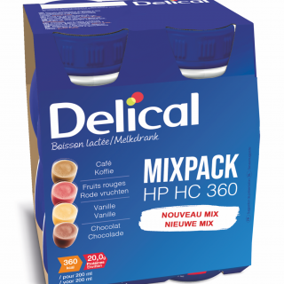 Delical hp hc mix pack 4x200ml 
