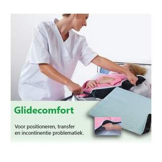 Glidecomfort- glijlaken+onderlegger 2-in-1