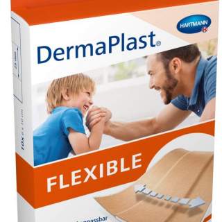 Dermaplast flexible - elastic 6cmx10cm 10st