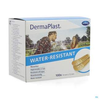 Dermaplast water resistant 19x72mm 100st